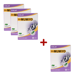 3 Alana 1 Hediye Mumiyo Paketi (Toplam 4 Kutu – 240 Tablet)